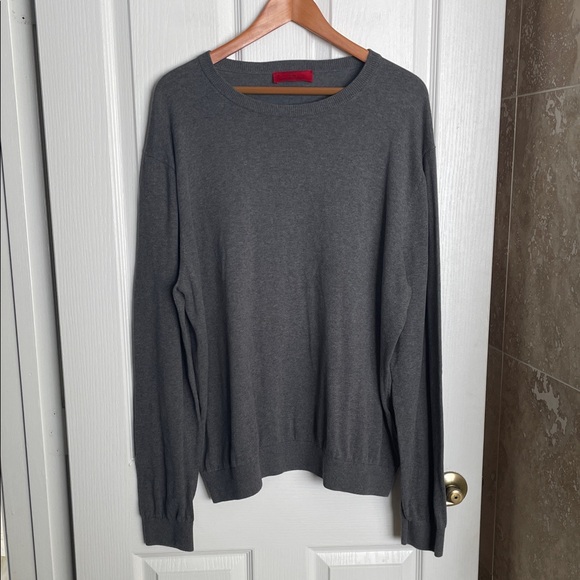 Carolina Herrera - Gray Crew Neck Sweater - Picture 1 of 5
